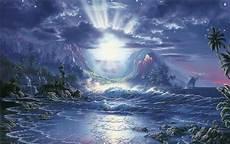 梦幻插画图片唯美简笔
