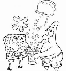 海绵宝宝简笔画步骤图